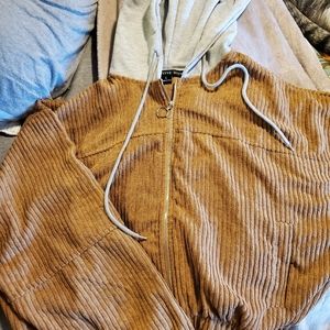 HYFVE corduroy crop top jacket